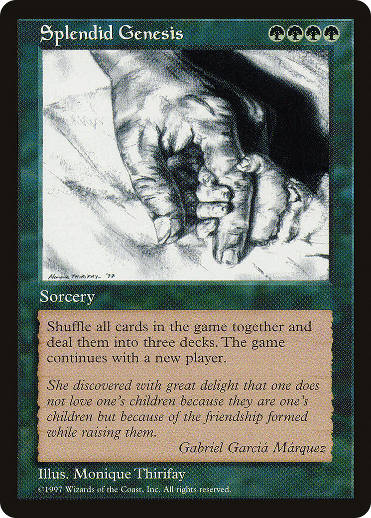 Image of Splendid Genesis [Celebration Cards]