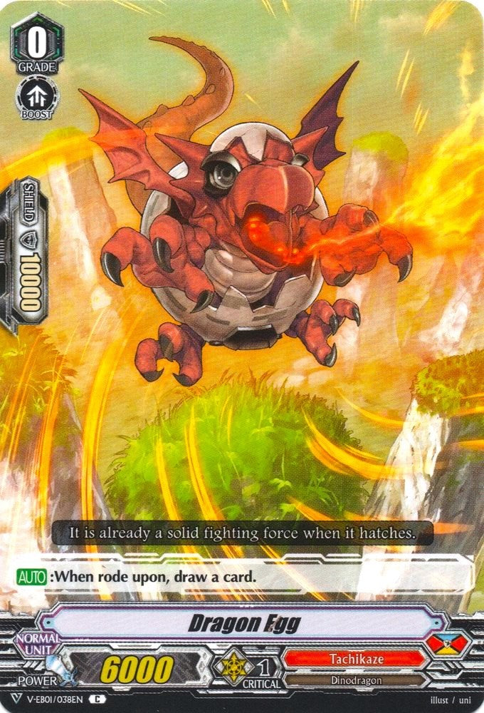 Image of Dragon Egg (V-EB01/038EN) [The Destructive Roar]