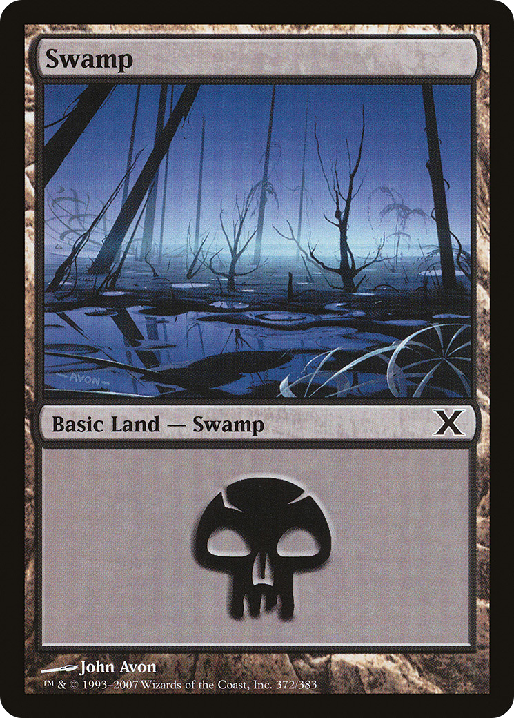 Image of Swamp (372) [Tenth Edition]