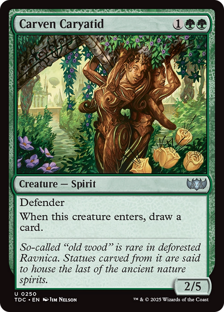 Image of Carven Caryatid [Tarkir: Dragonstorm Commander]