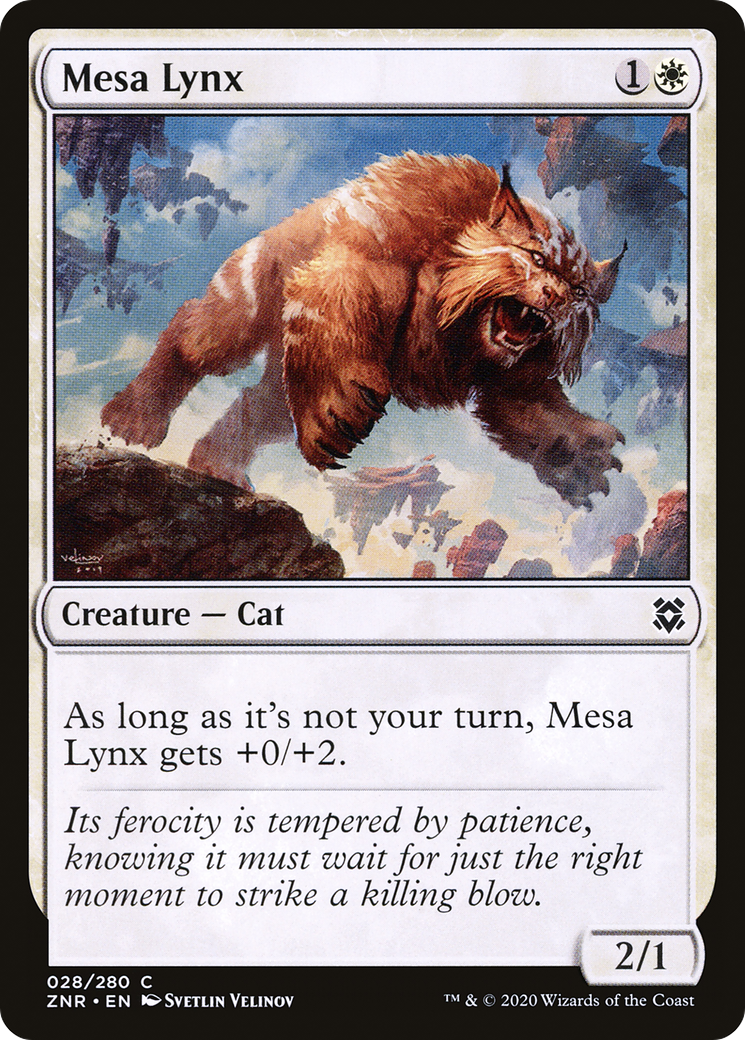 Image of Mesa Lynx [Zendikar Rising]