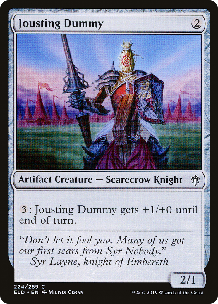 Image of Jousting Dummy [Throne of Eldraine]