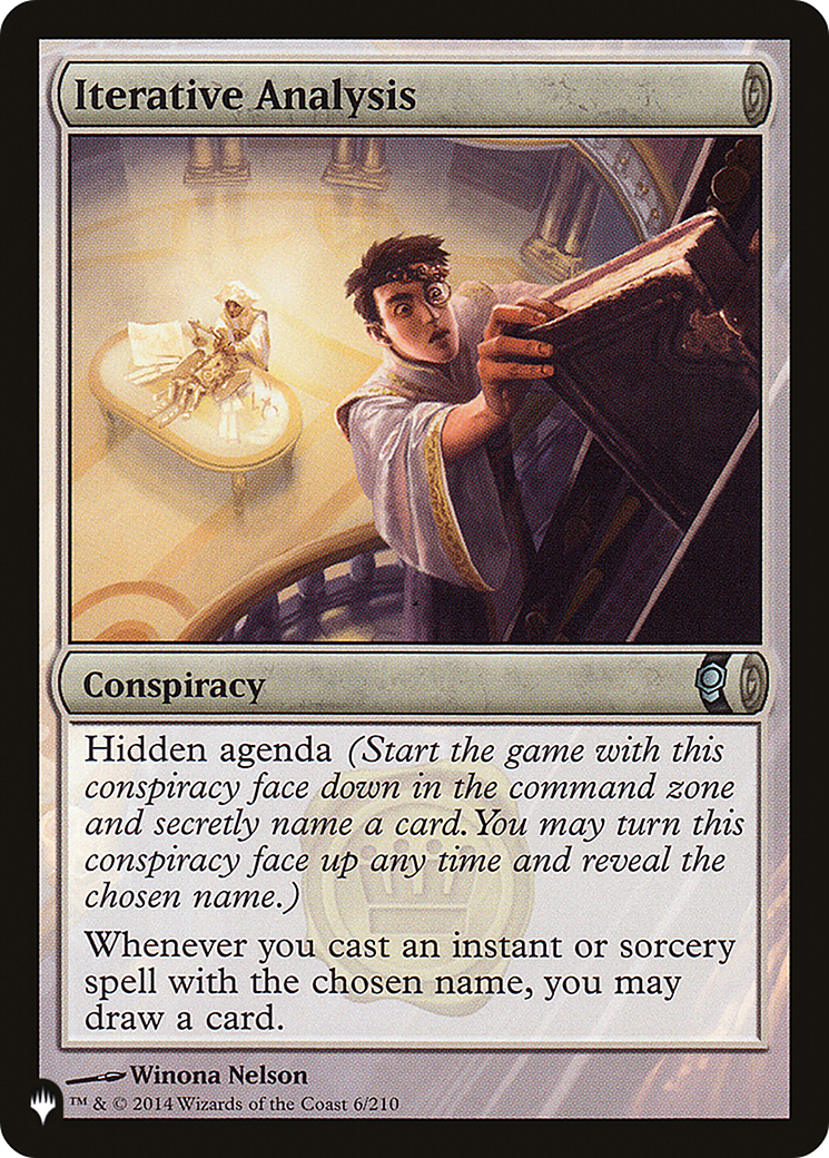 Image of Iterative Analysis [The List]