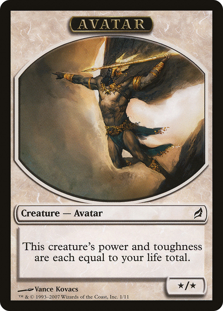 Image of Avatar Token [Lorwyn Tokens]