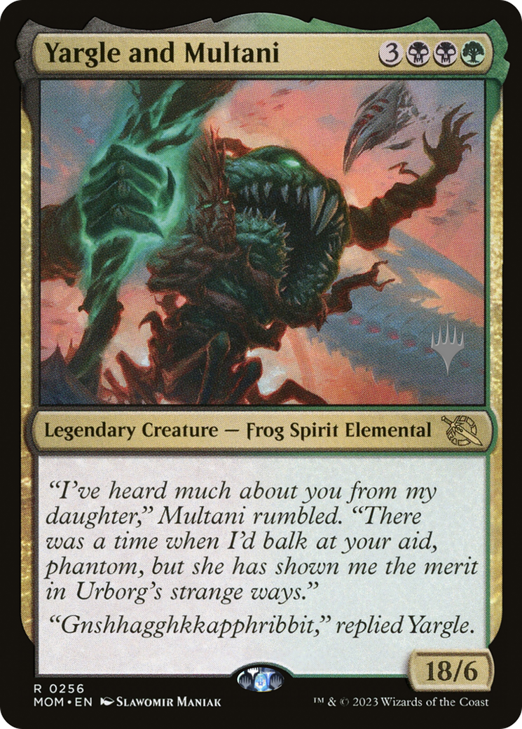 Image of Yargle and Multani (Promo Pack) [March of the Machine Promos]