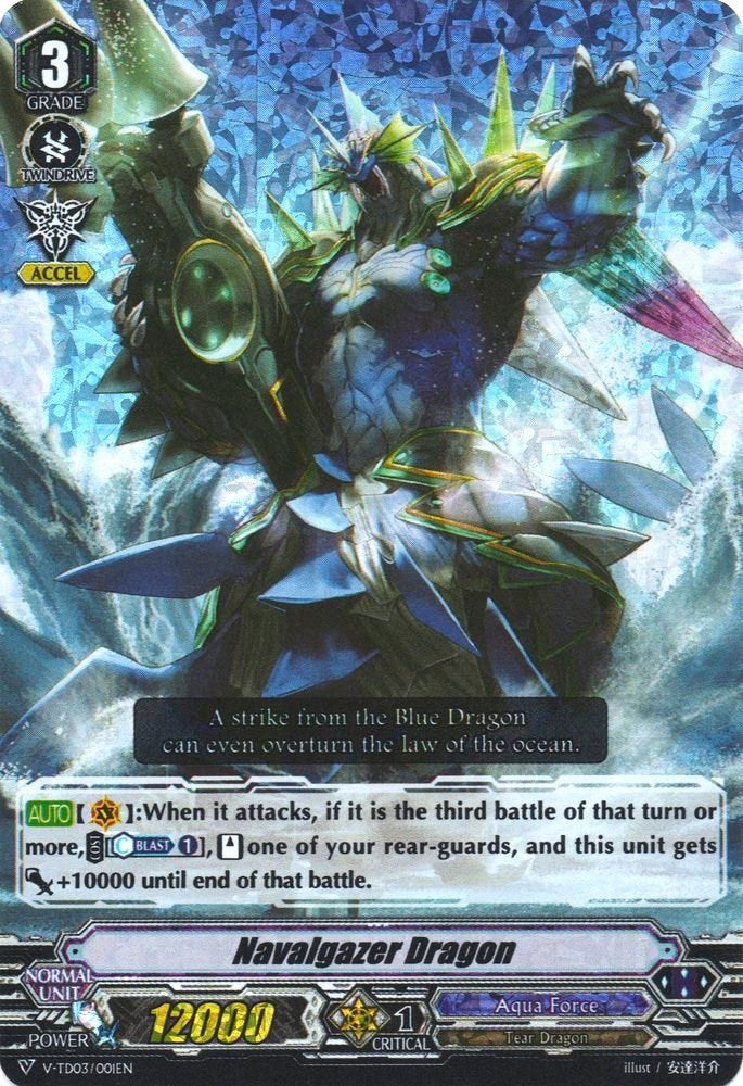 Image of Navalgazer Dragon (Parallel Foil) (V-TD03/001EN) [Leon Soryu]
