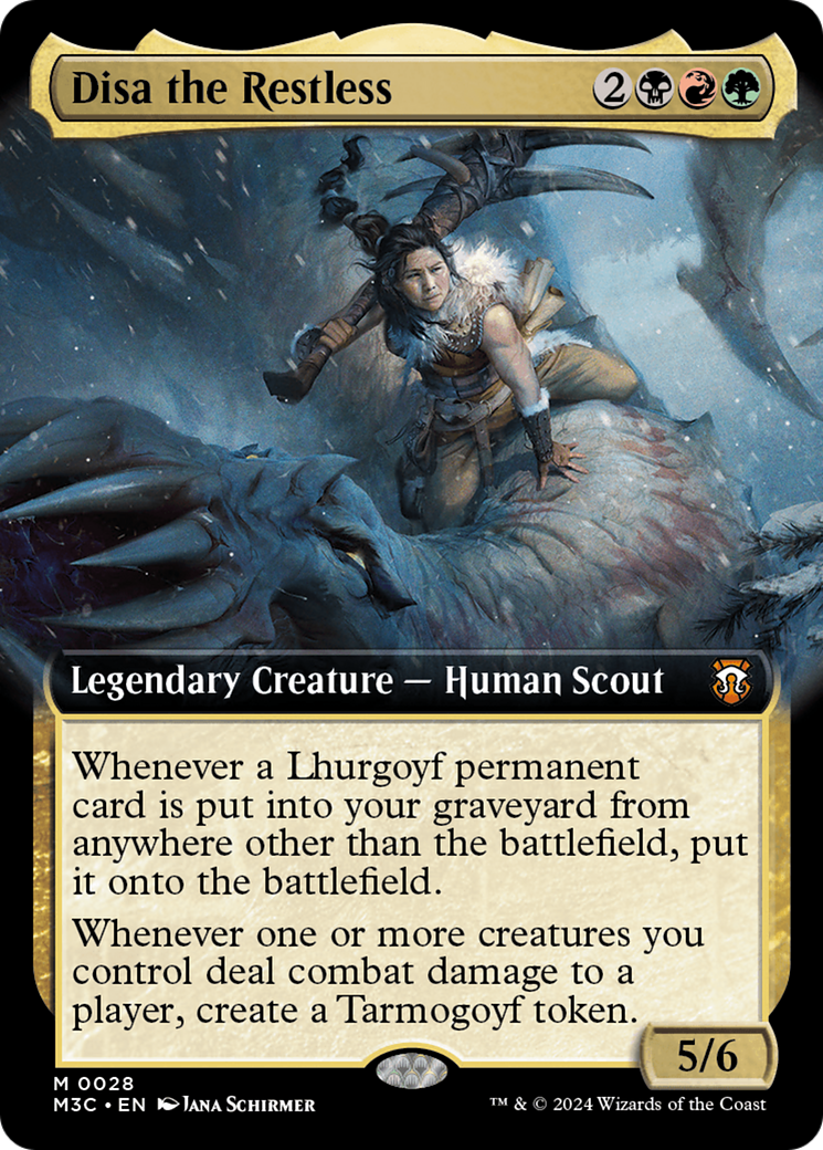 Image of Disa the Restless (Extended Art) [Modern Horizons 3 Commander]