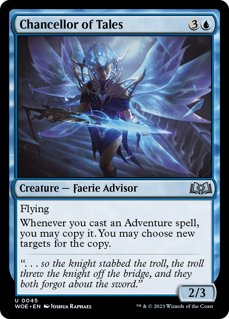 Image of Chancellor of Tales [Wilds of Eldraine]