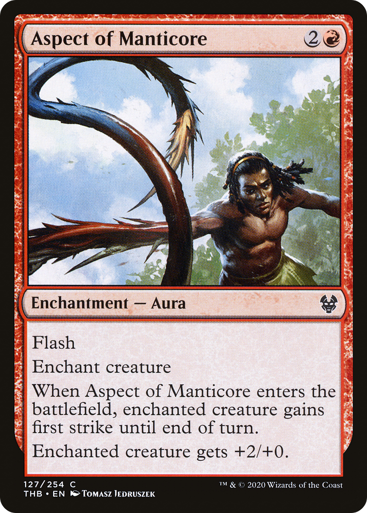 Image of Aspect of Manticore [Theros Beyond Death]