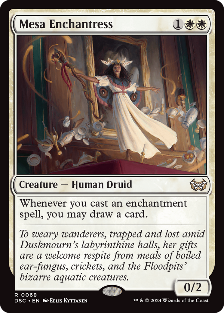 Image of Mesa Enchantress [Duskmourn: House of Horror Commander]