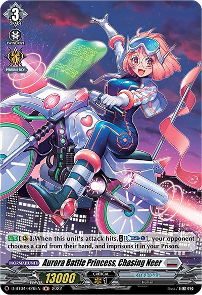 Image of Aurora Battle Princess, Chasing Neer (D-BT04/H26EN) [Awakening of Chakrabarthi]