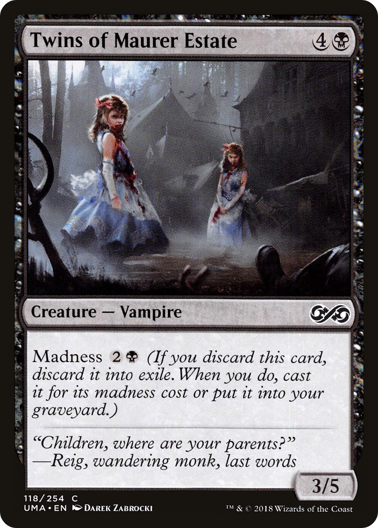 Image of Twins of Maurer Estate [Ultimate Masters]