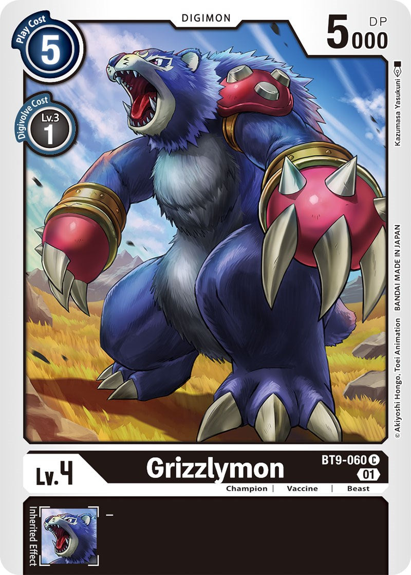 Image of Grizzlymon [BT9-060] [X Record]