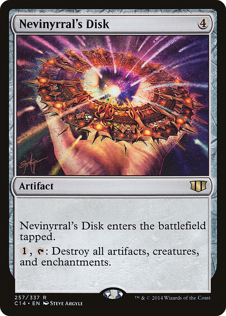 Image of Nevinyrral's Disk [Commander 2014]