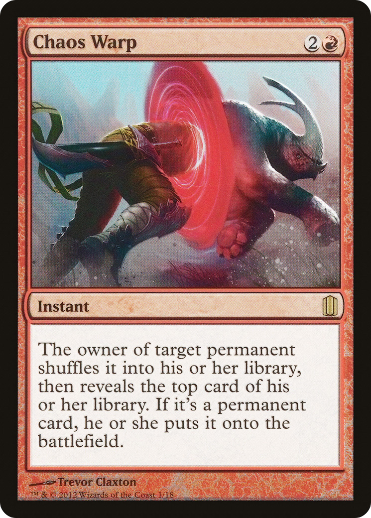 Image of Chaos Warp [Commander's Arsenal]