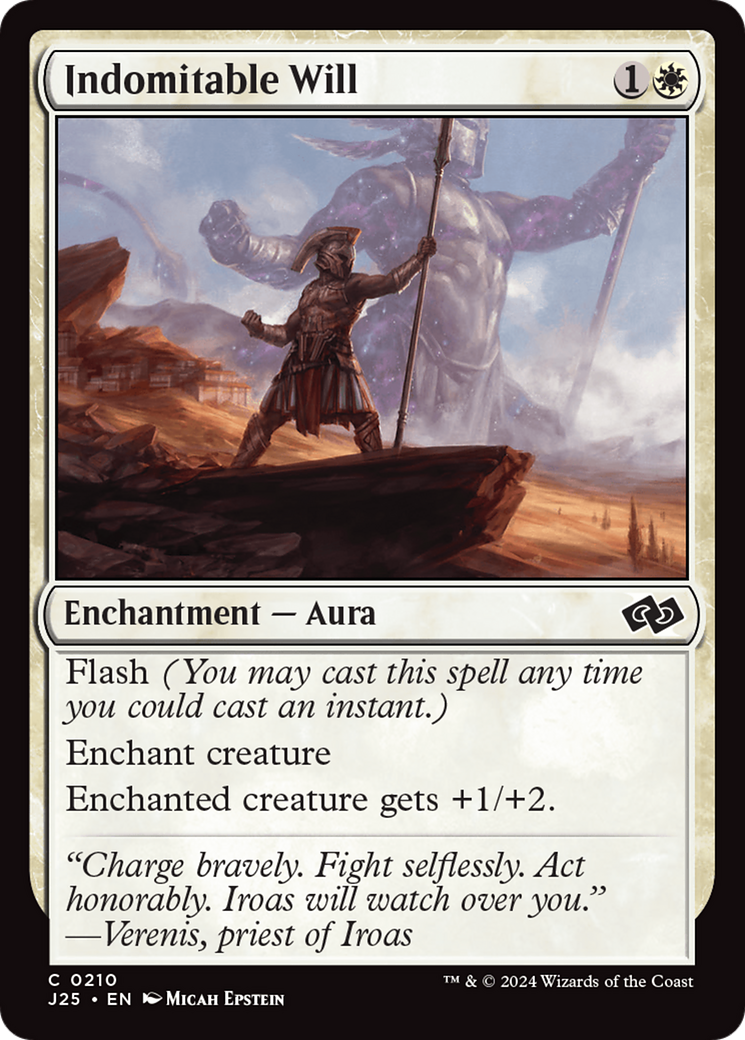 Image of Indomitable Will [Foundations Jumpstart]