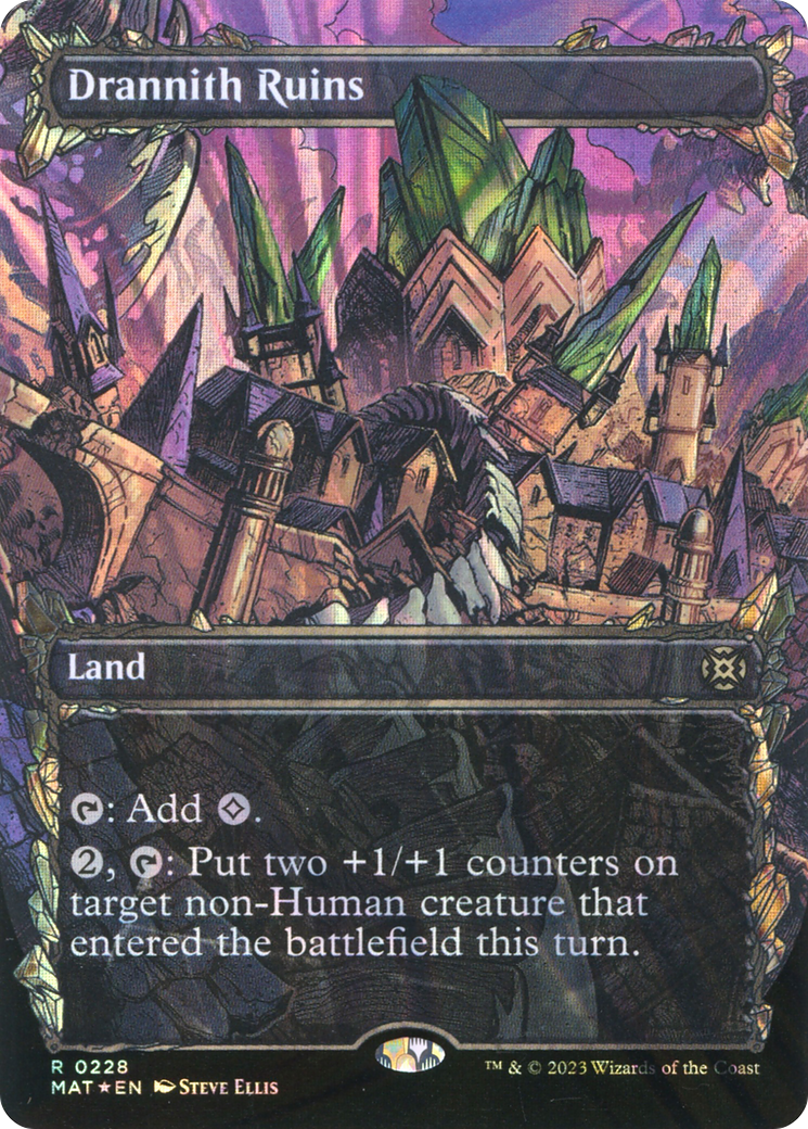 Image of Drannith Ruins (Showcase Halo Foil) [March of the Machine: The Aftermath]