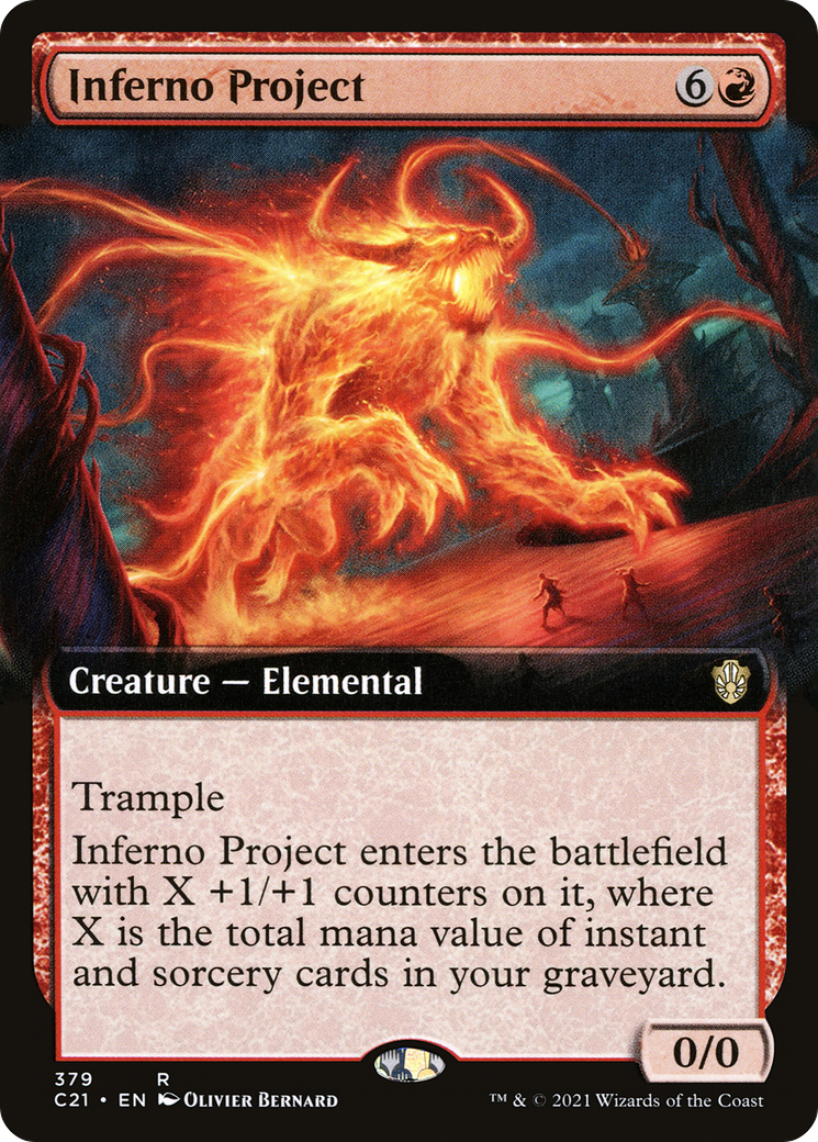 Image of Inferno Project (Extended Art) [Commander 2021]