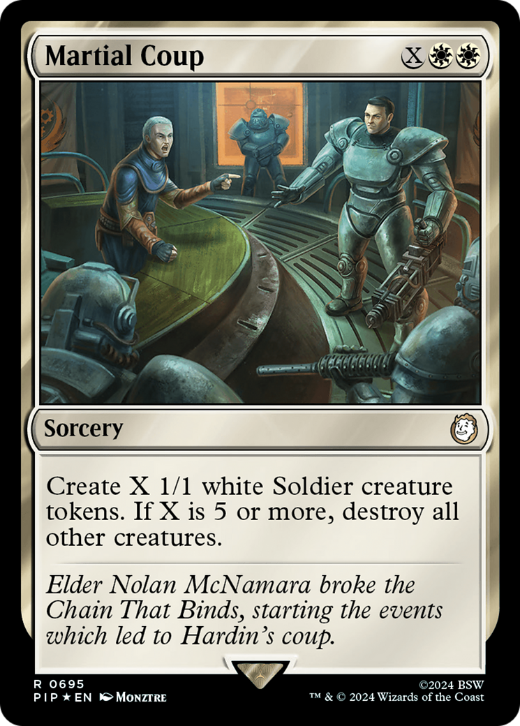 Image of Martial Coup (Surge Foil) [Fallout]