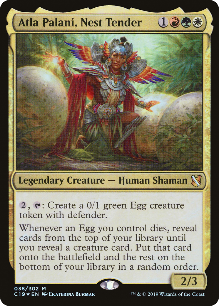 Image of Atla Palani, Nest Tender [Commander 2019]