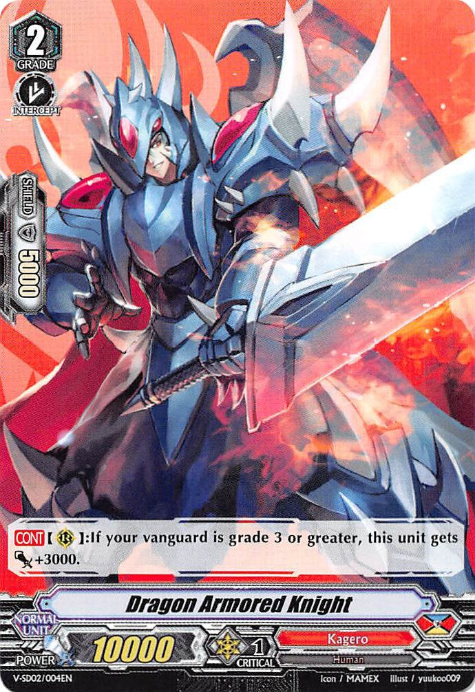 Image of Dragon Armored Knight (V-SD02/004EN) [2018 Free Experience Deck 