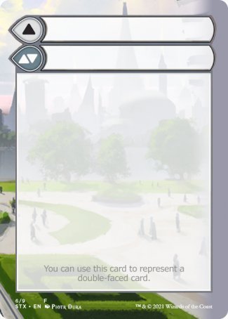 Image of Helper Card (6/9) [Strixhaven: School of Mages Tokens]