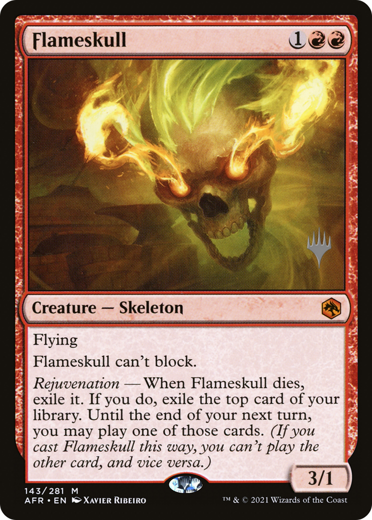 Image of Flameskull (Promo Pack) [Dungeons & Dragons: Adventures in the Forgotten Realms Promos]