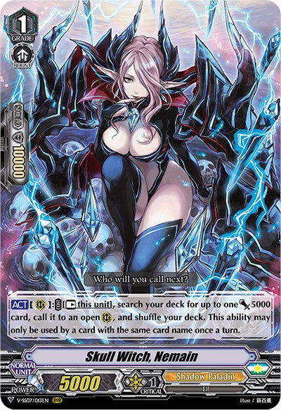 Image of Skull Witch, Nemain (V-SS07/013EN) [Clan Selection Plus Vol.1]