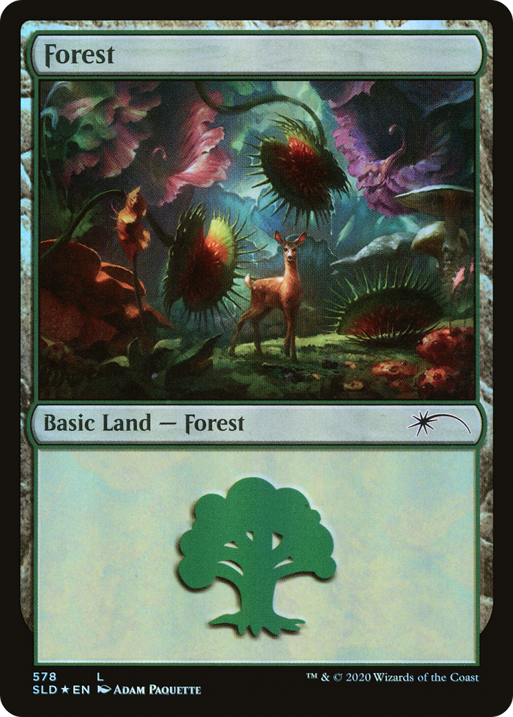 Image of Forest (Predatory) (578) [Secret Lair Drop Promos]