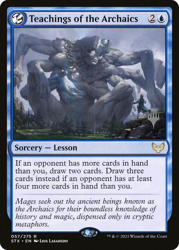 Image of Teachings of the Archaics (Promo Pack) [Strixhaven: School of Mages Promos]