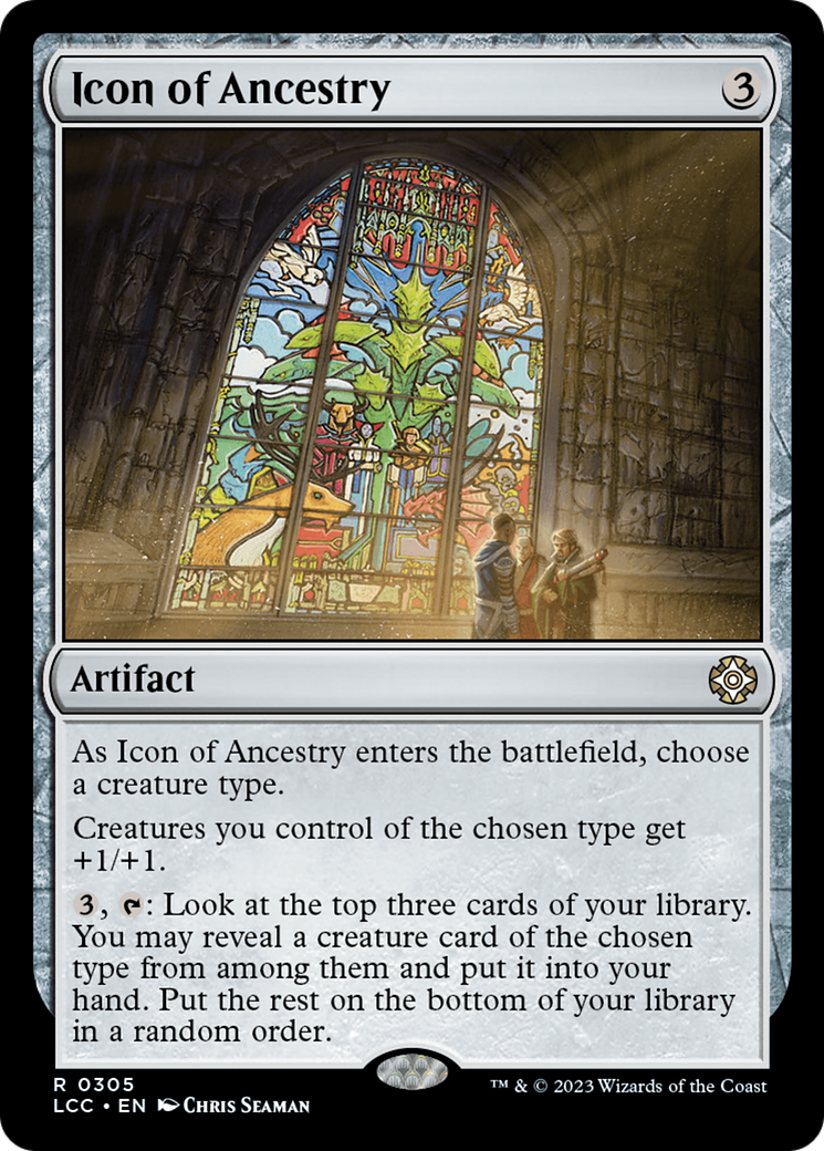 Image of Icon of Ancestry [The Lost Caverns of Ixalan Commander]