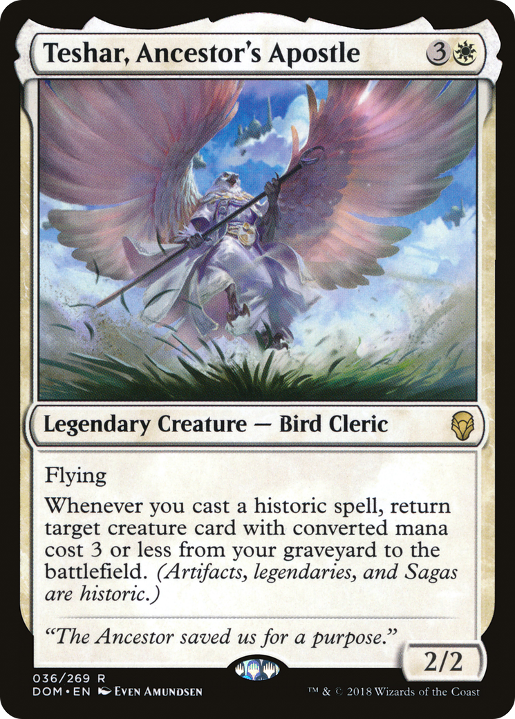 Image of Teshar, Ancestor's Apostle [Dominaria]