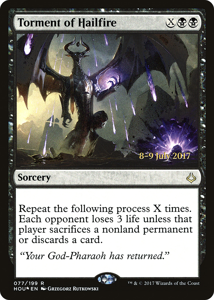 Image of Torment of Hailfire [Hour of Devastation Prerelease Promos]