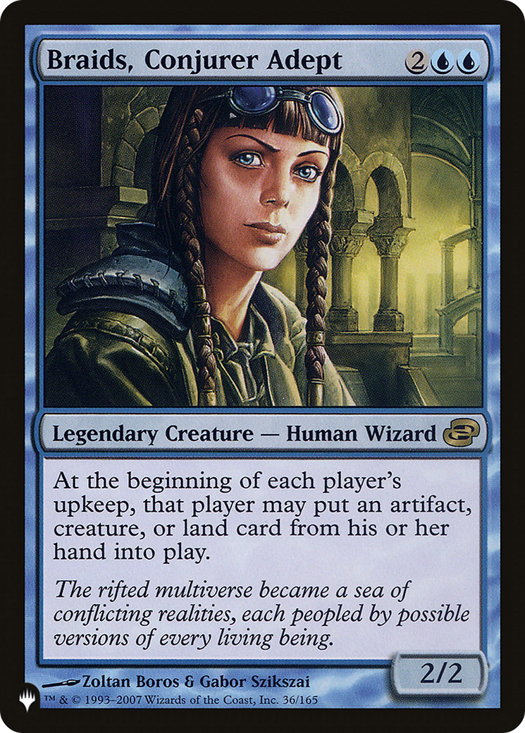 Image of Braids, Conjurer Adept [The List]