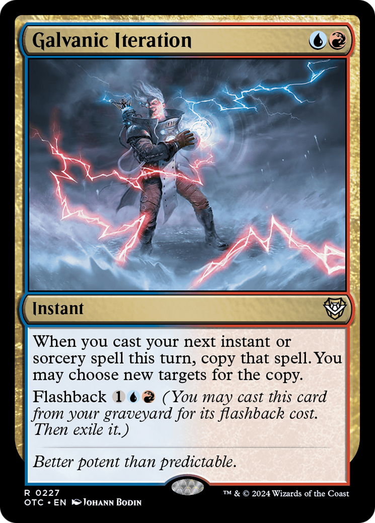 Image of Galvanic Iteration [Outlaws of Thunder Junction Commander]