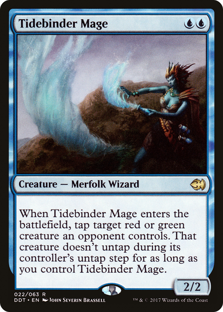Image of Tidebinder Mage [Duel Decks: Merfolk vs. Goblins]