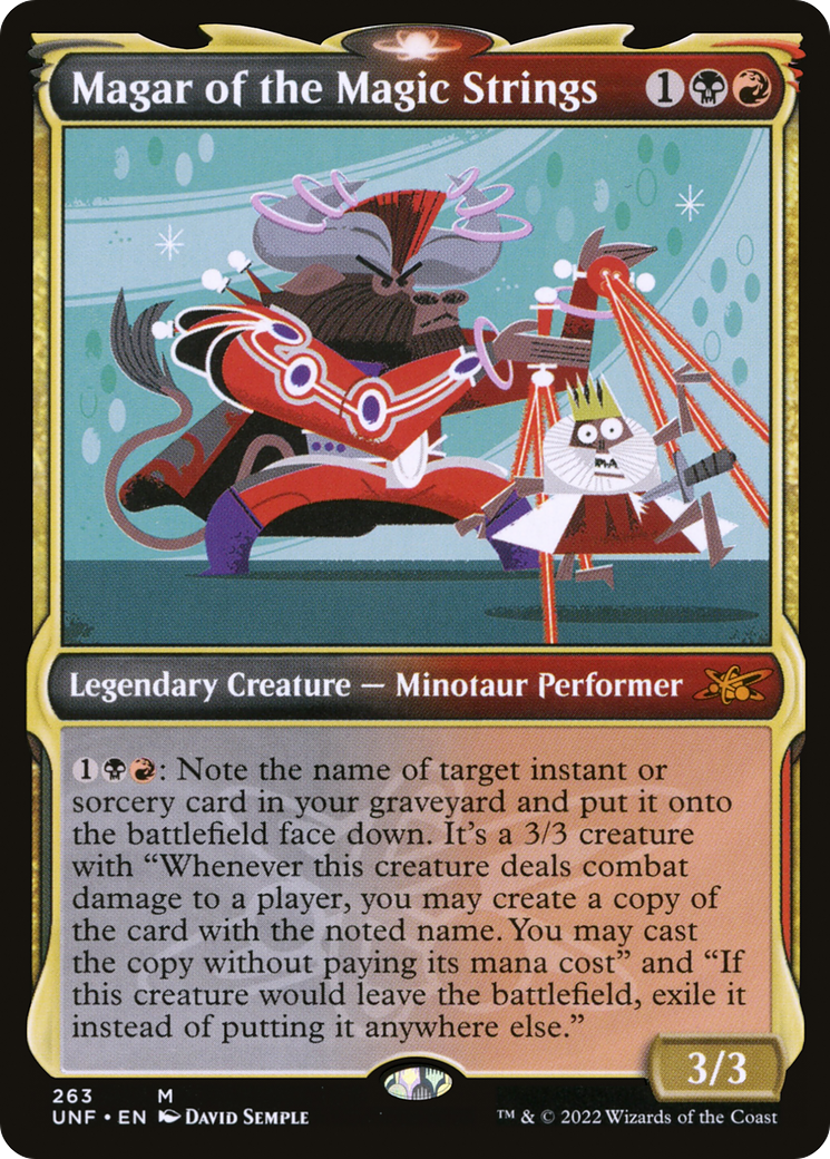Image of Magar of the Magic Strings (Showcase) [Unfinity]