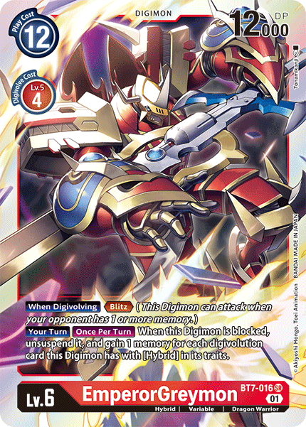 Image of EmperorGreymon [BT7-016] [Next Adventure]