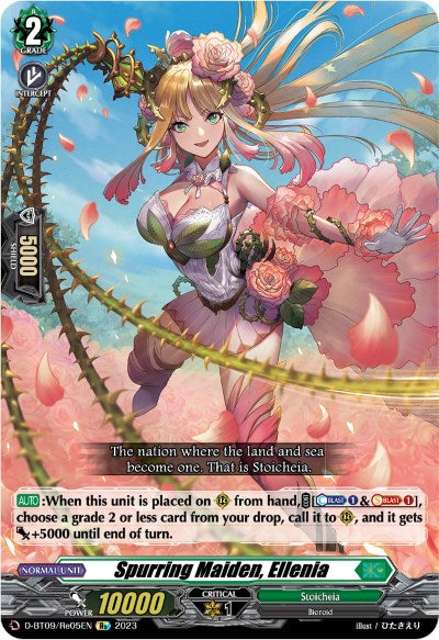 Image of Spurring Maiden, Ellenia (D-BT09/Re05EN) [Dragontree Invasion]