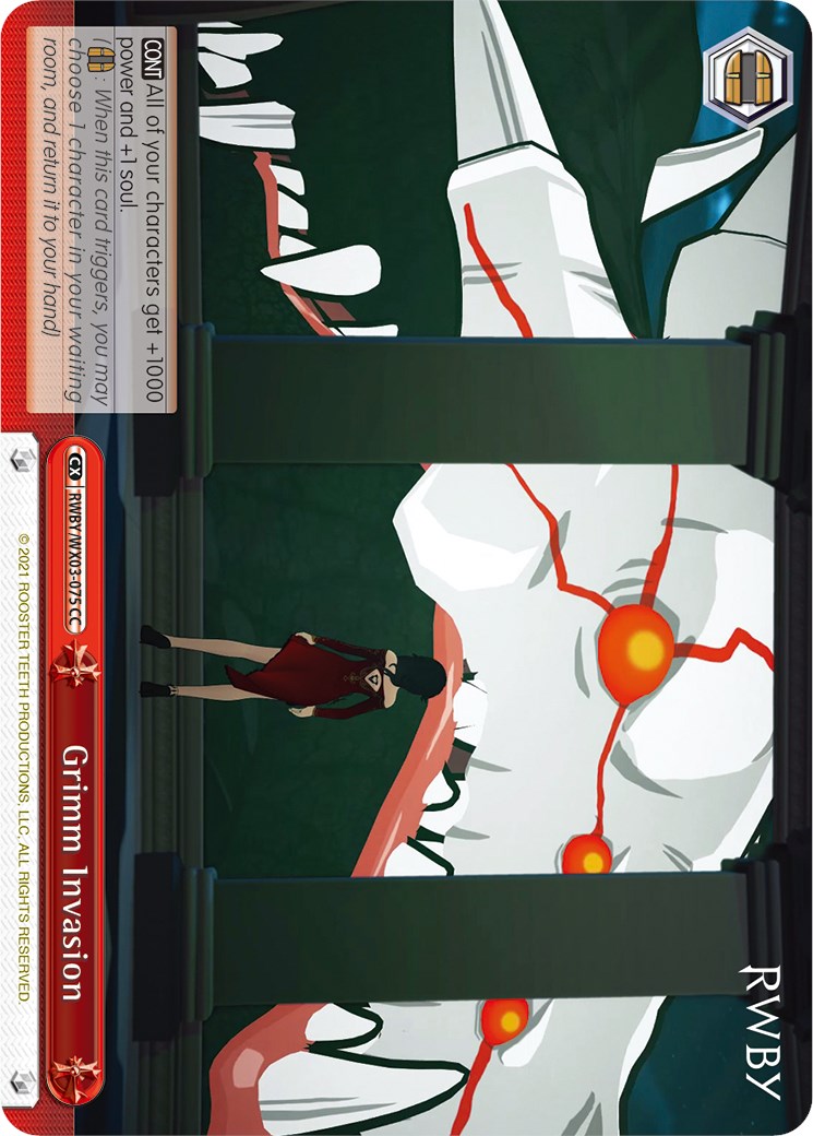 Image of Grimm Invasion (RWBY/WX03-075 CC) [RWBY]