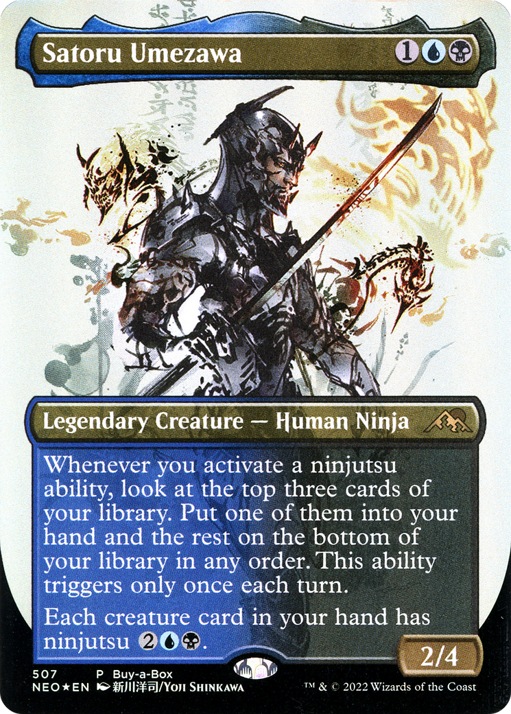 Image of Satoru Umezawa (Buy-A-Box) [Kamigawa: Neon Dynasty]