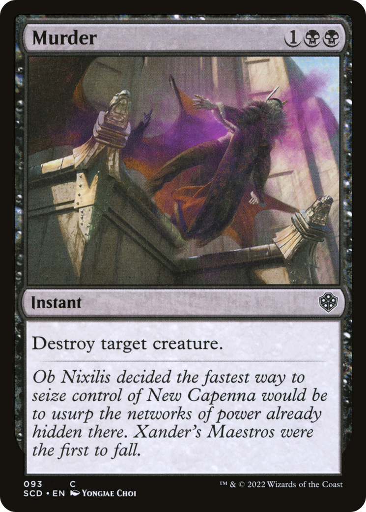 Image of Murder [Starter Commander Decks]