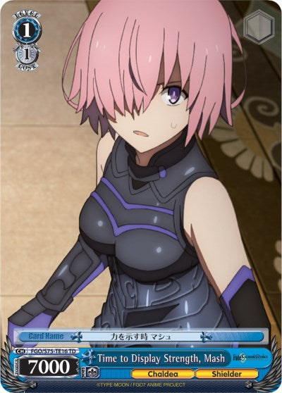Image of Time to Display Strength, Mash (FGO/S75-TE16 TD) [Fate/Grand Order Absolute Demonic Front: Babylonia]