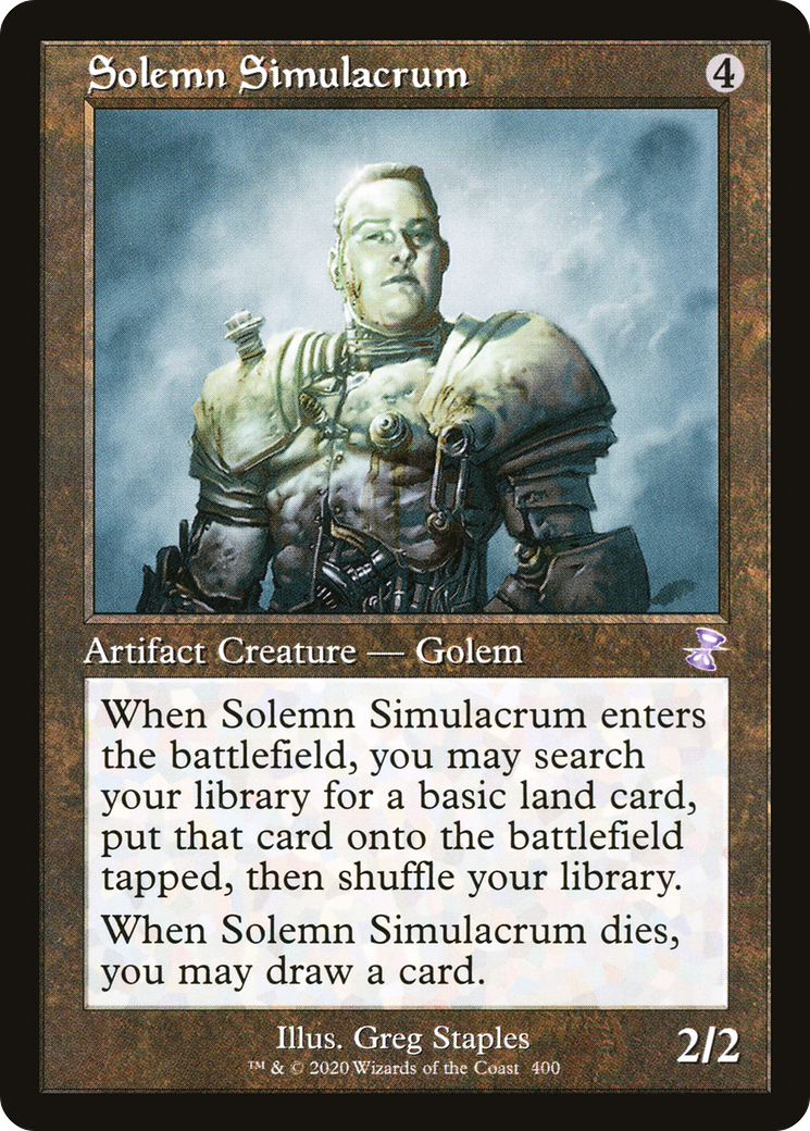 Image of Solemn Simulacrum (Timeshifted) [Time Spiral Remastered]