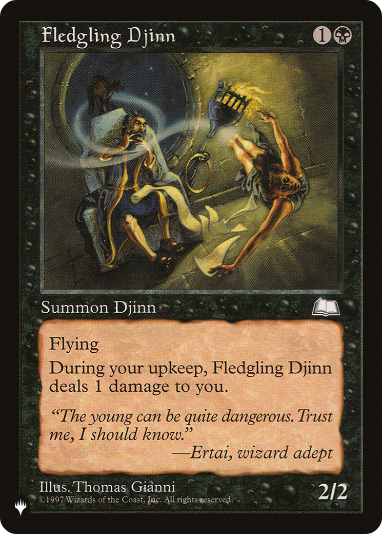 Image of Fledgling Djinn [The List]