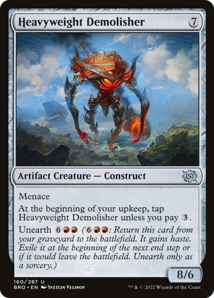 Image of Heavyweight Demolisher [The Brothers' War]