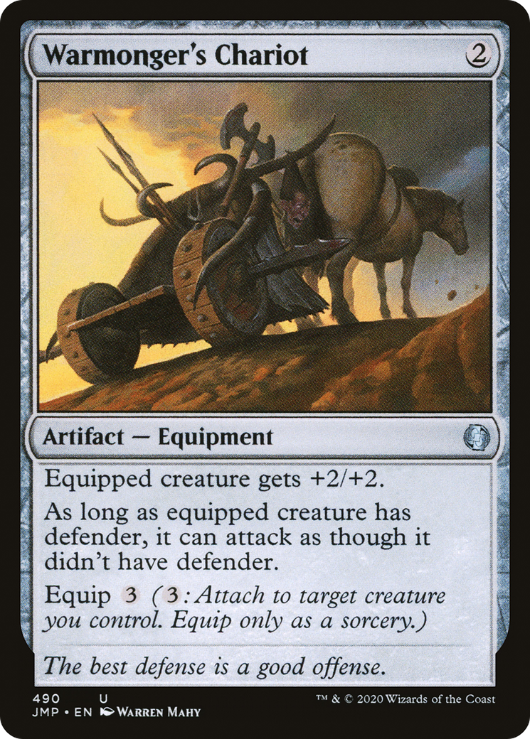 Image of Warmonger's Chariot [Jumpstart]