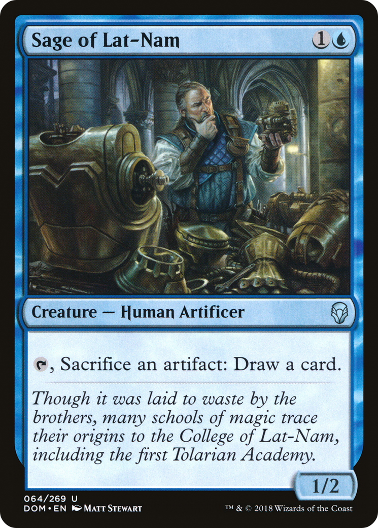 Image of Sage of Lat-Nam [Dominaria]