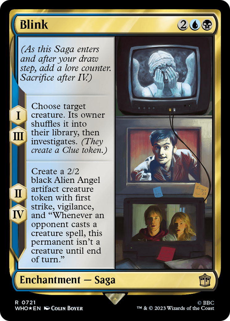 Image of Blink (Surge Foil) [Doctor Who]
