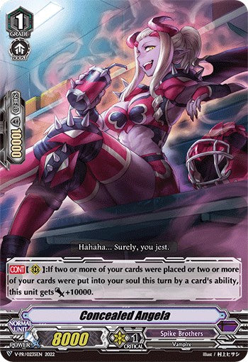 Image of Concealed Angela (V-PR0235EN) [V Promo Cards]